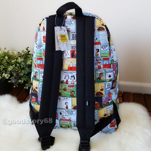 Vans | Bags | Vans X Snoopy Peanuts Old Skool Ii Backpack | Poshmark